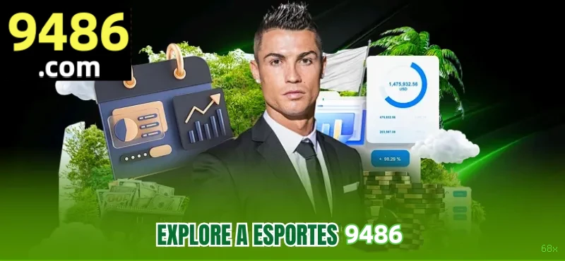 Imagem promocional da 68x mostrando a plataforma e suas vantagens